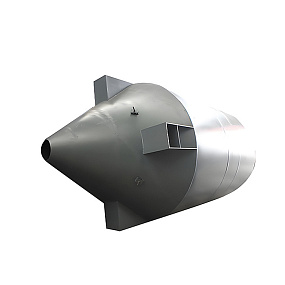 Вертикальная сушилка для угольных брикетов YKVD-1800